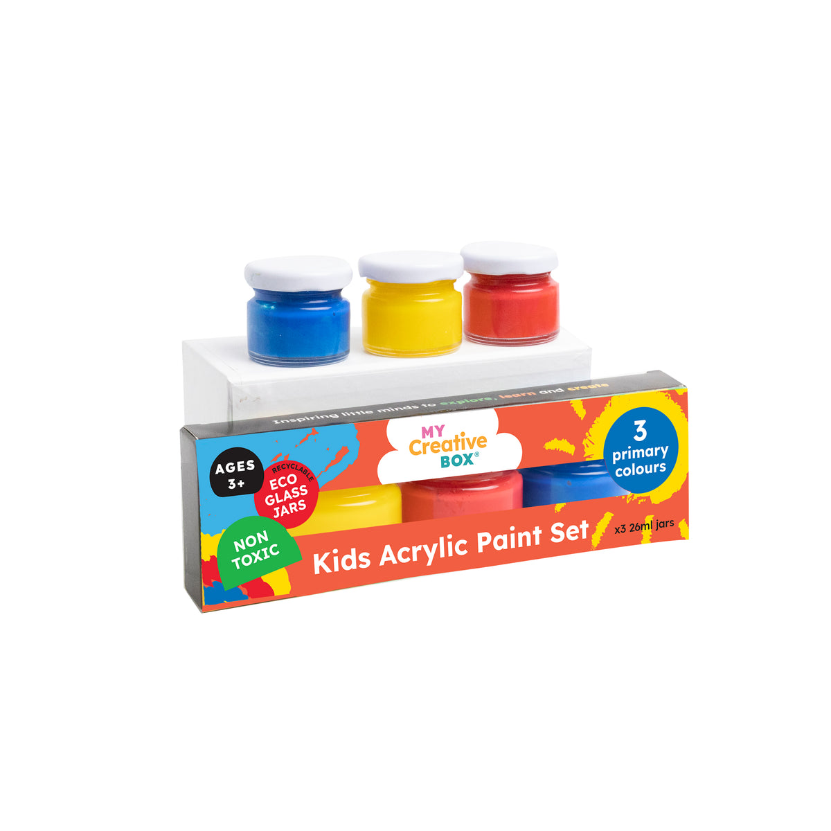 Acrylic Paint Set | Primary Colours