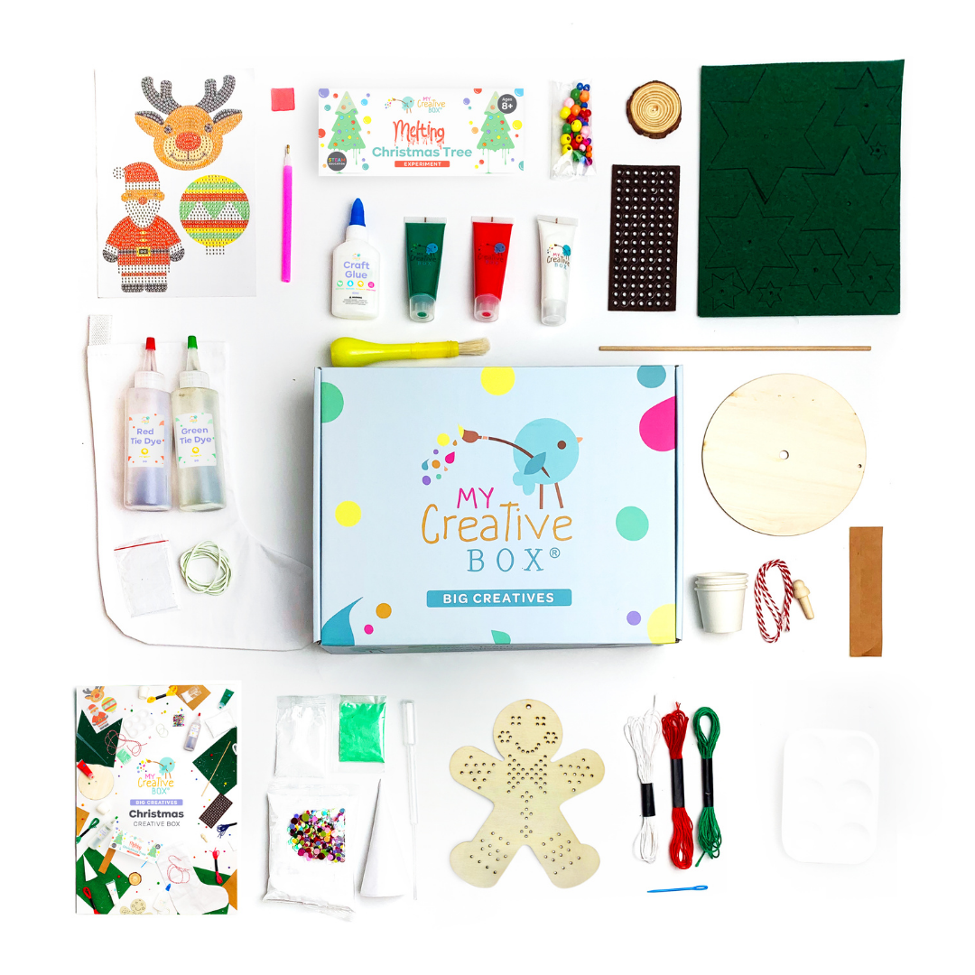 8 to 10 Years | Mini Creative Kit Gift Bundle | 4 Box Set