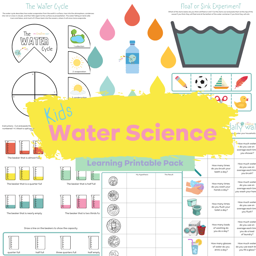 Kids Water Science Digital Learning Pack