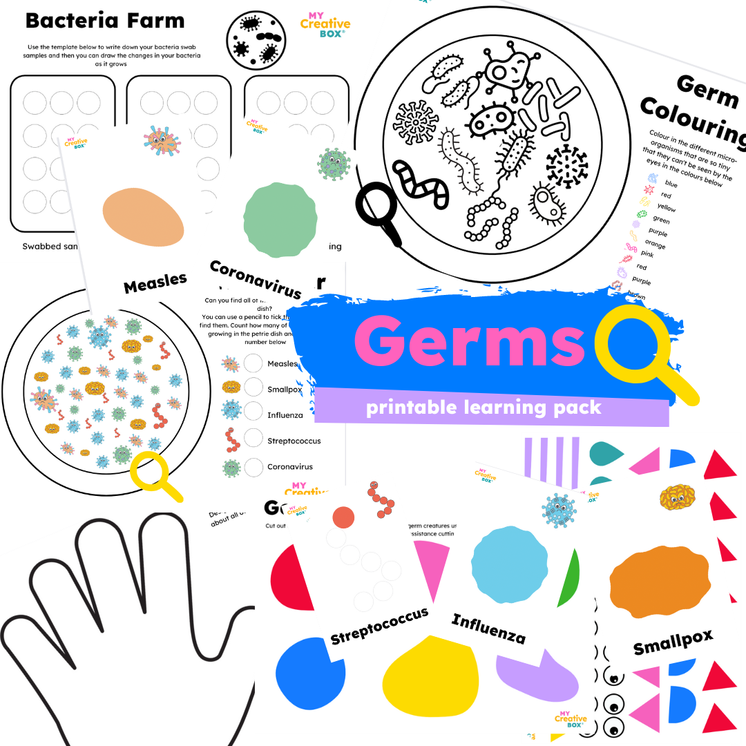 Preschool Germs Digital Learning Pack