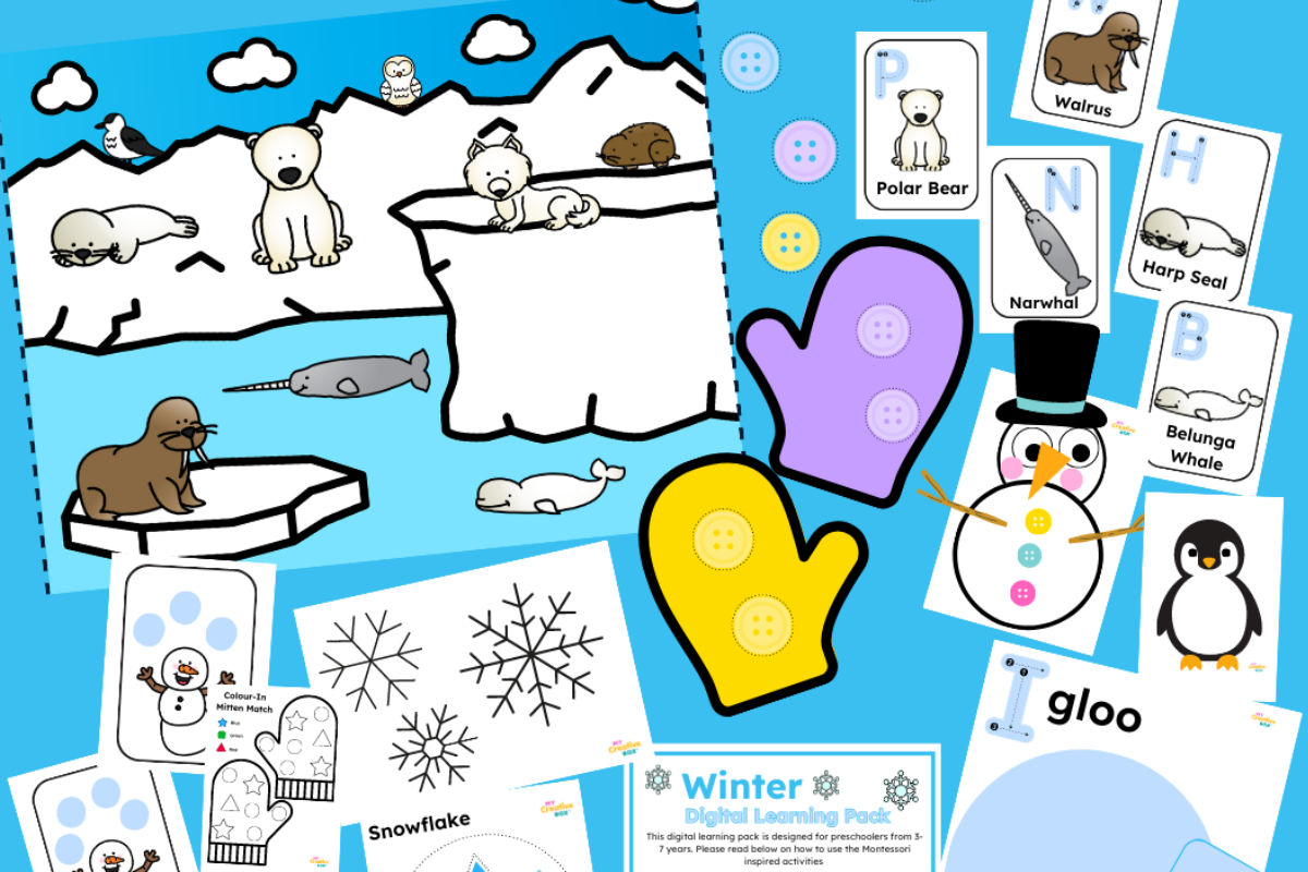 Winter Art and Craft Activities to Keep the Kids Busy
