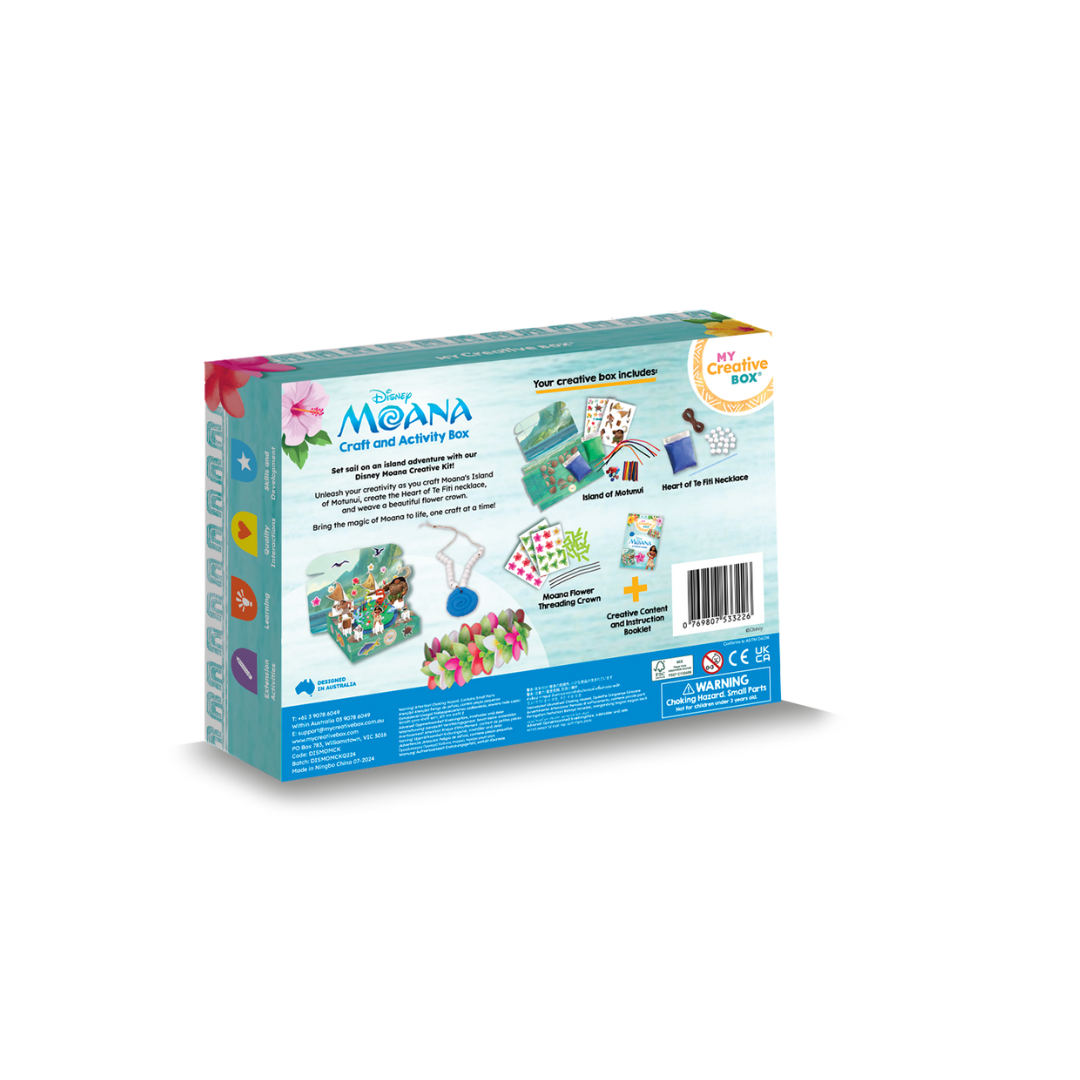 My Creative Box | Disney Moana Craft and Activity Box| Best Moana Gift ...