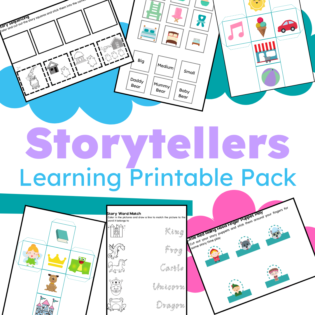 Preschool Storytellers Digital Learning Pack