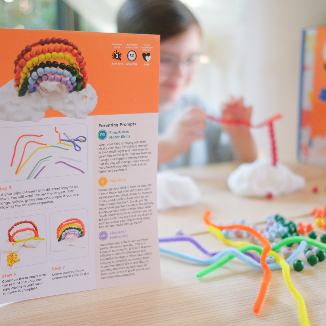 Little Learners Rainbow Creative Box