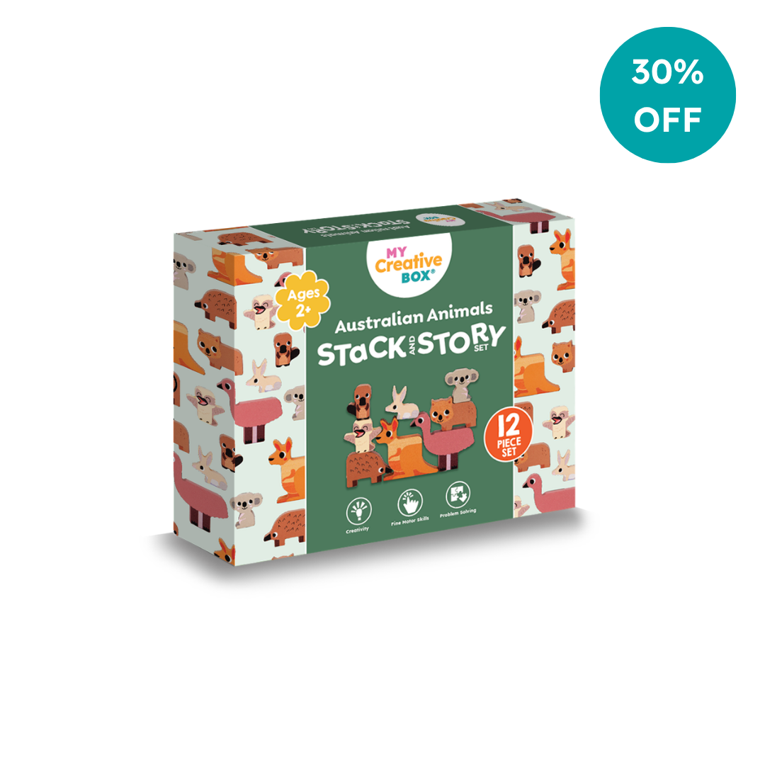 Australian Animals Stack and Story Set
