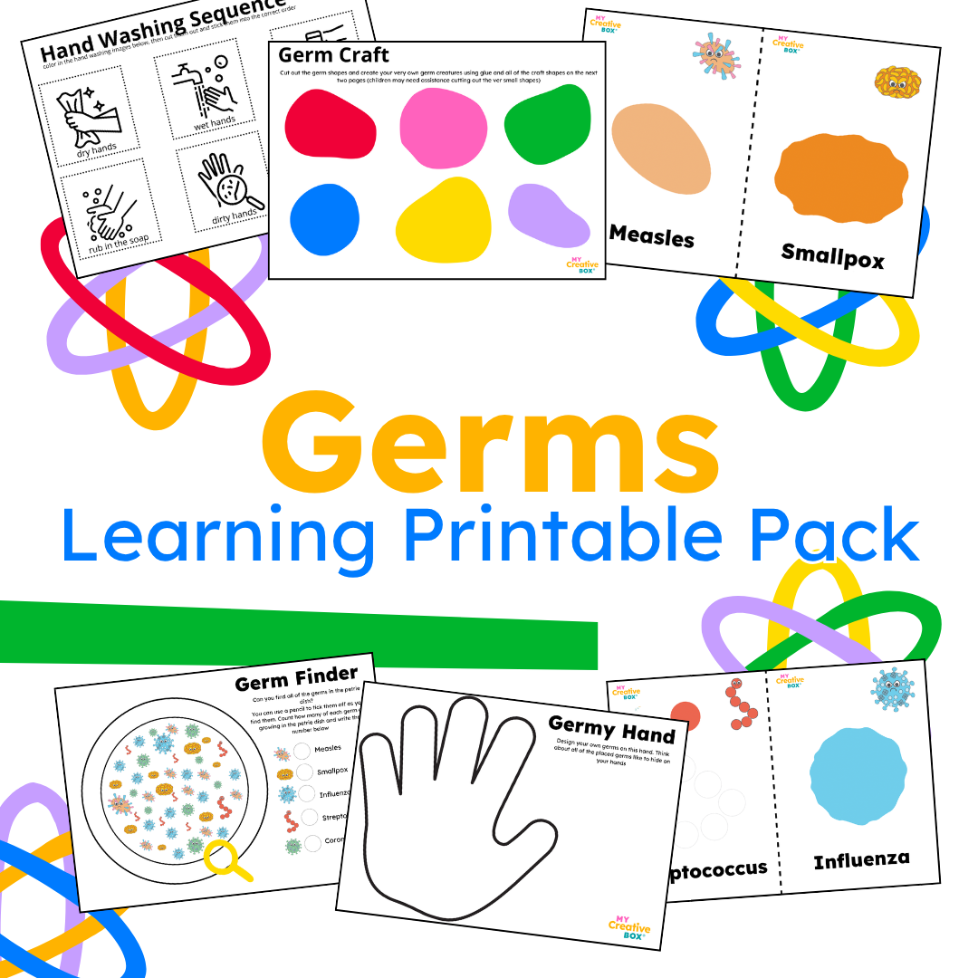 Preschool Germs Digital Learning Pack