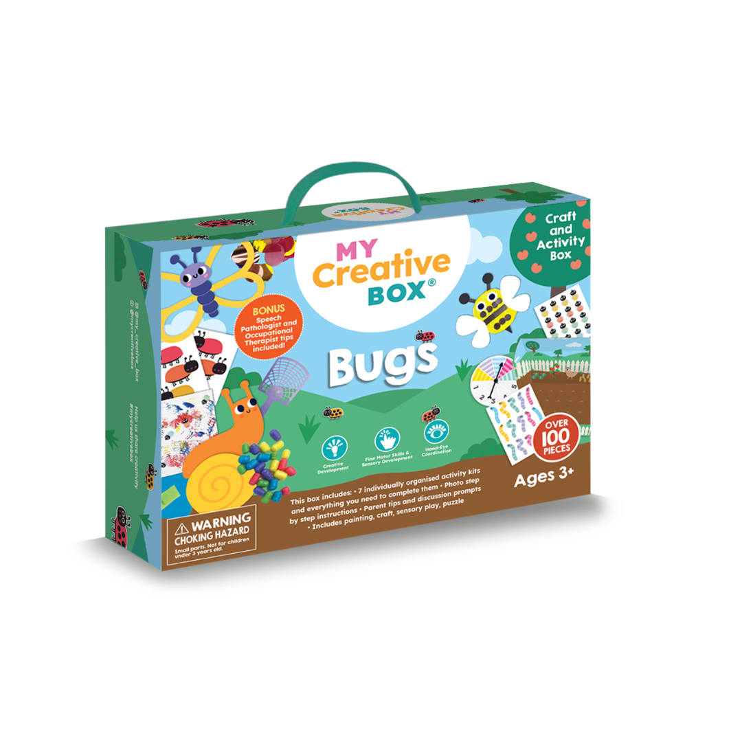 Teach Kids about Insects | Bugs Activity Box | Creative Box Craft Fun ...