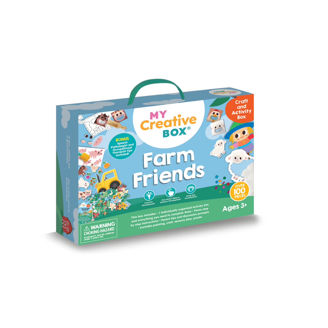 My Creative Box | Farm Friends Craft and Activity Box | Crafty Fun for Kids