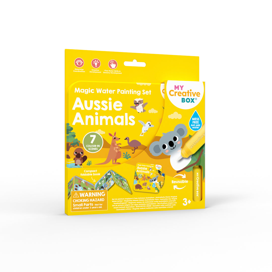 Aussie Animals Water Painting Set