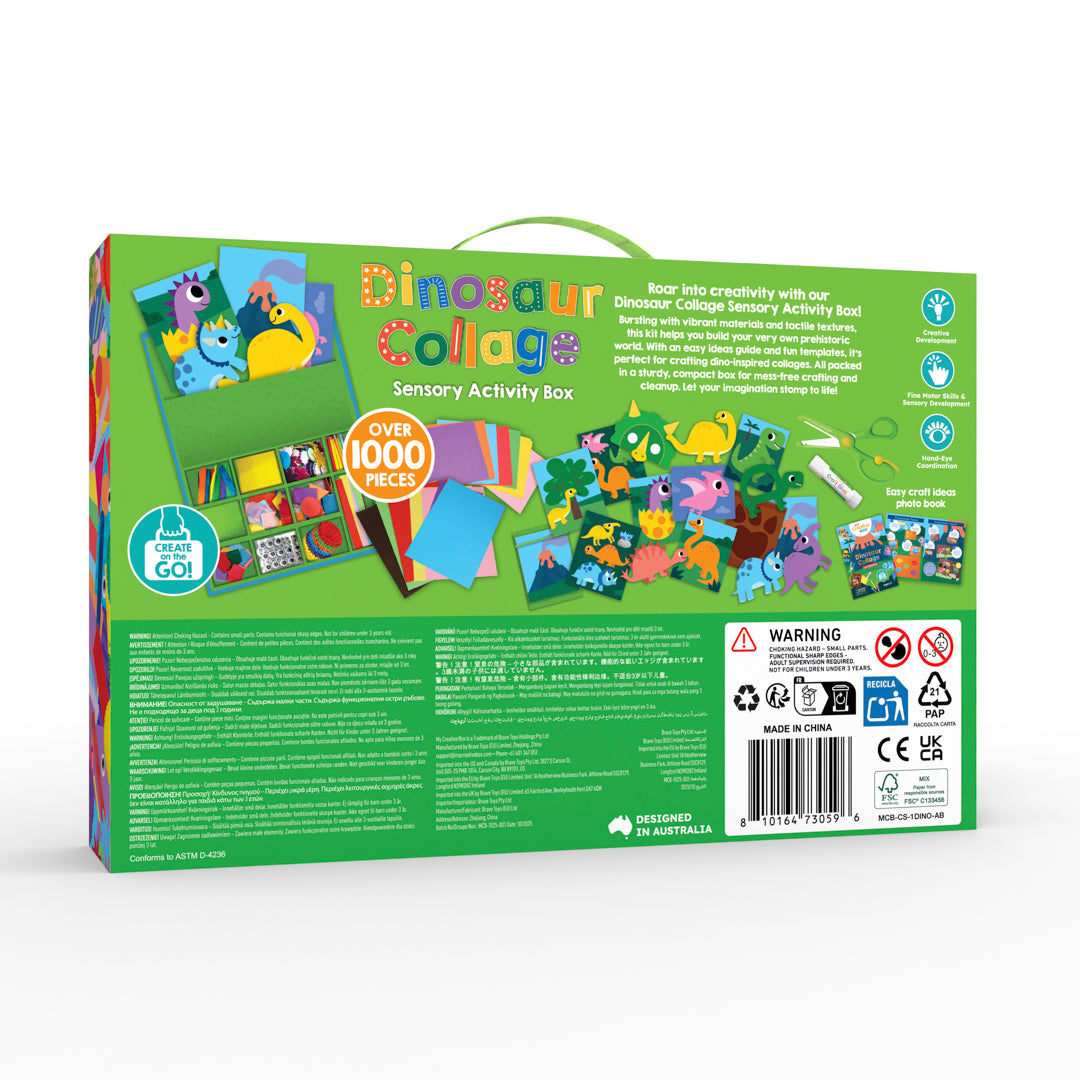 Dinosaur Collage Activity Box