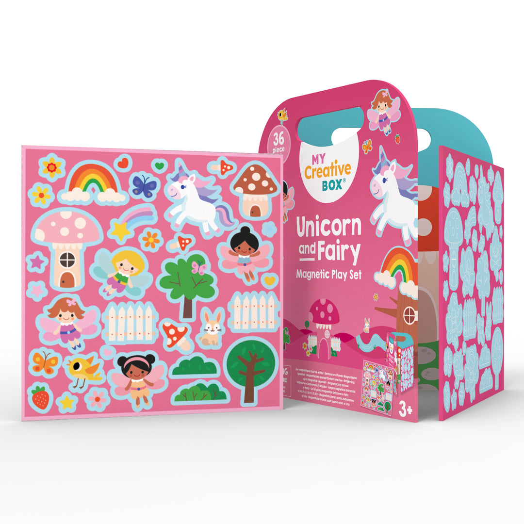 Unicorn and Fairy Magnetic Play Set