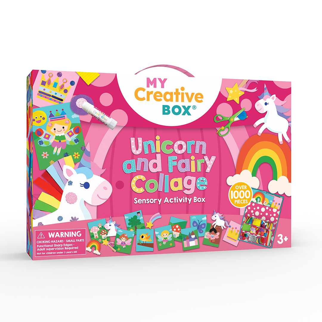 Unicorn and Fairy Collage Activity Box