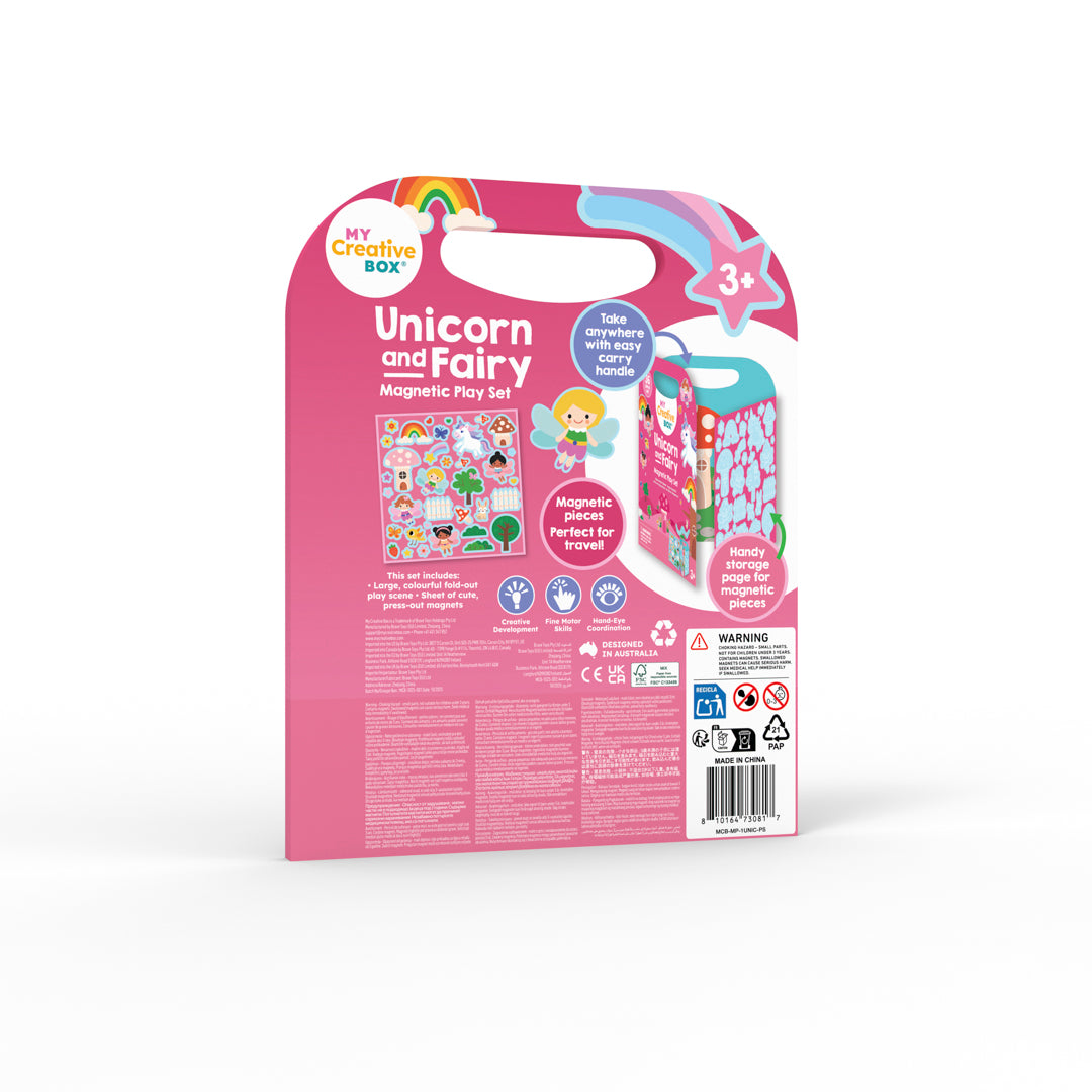 Unicorn and Fairy Magnetic Play Set