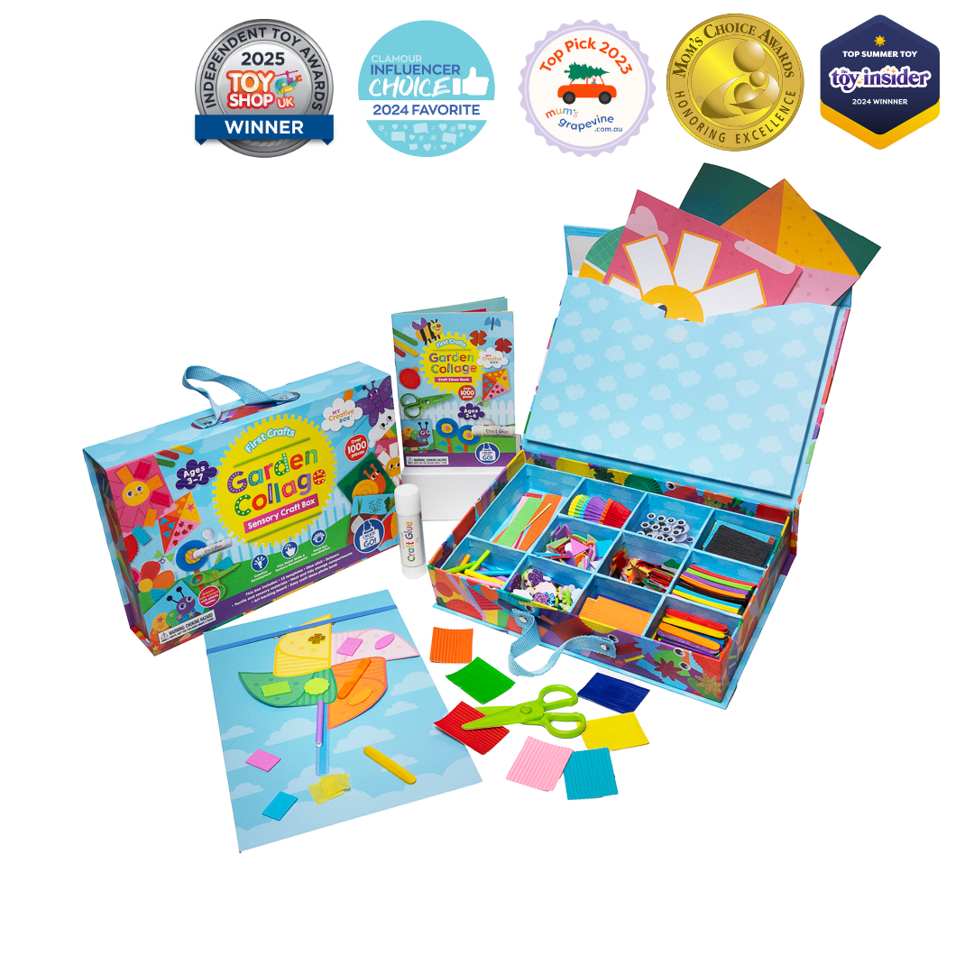 Garden Collage Sensory Activity Box