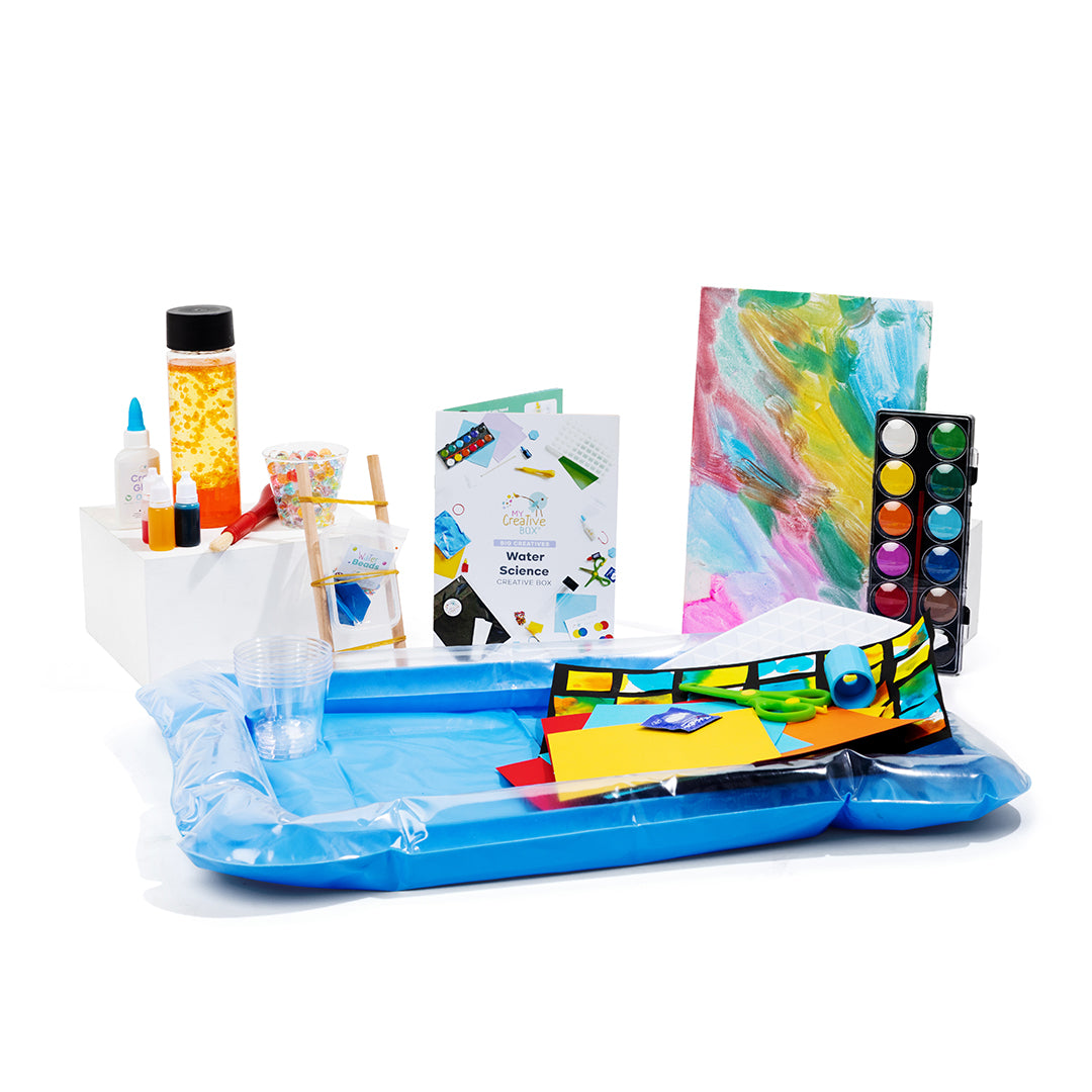 My Creative Box Big Creatives Water Science Activity Box. Arts, Craft, Science, STEM, Learning and 8-10 years Educational Fun. Kids Gift. Kids Subscription Box