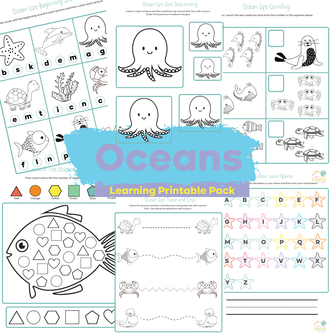 Oceans Digital Learning Pack
