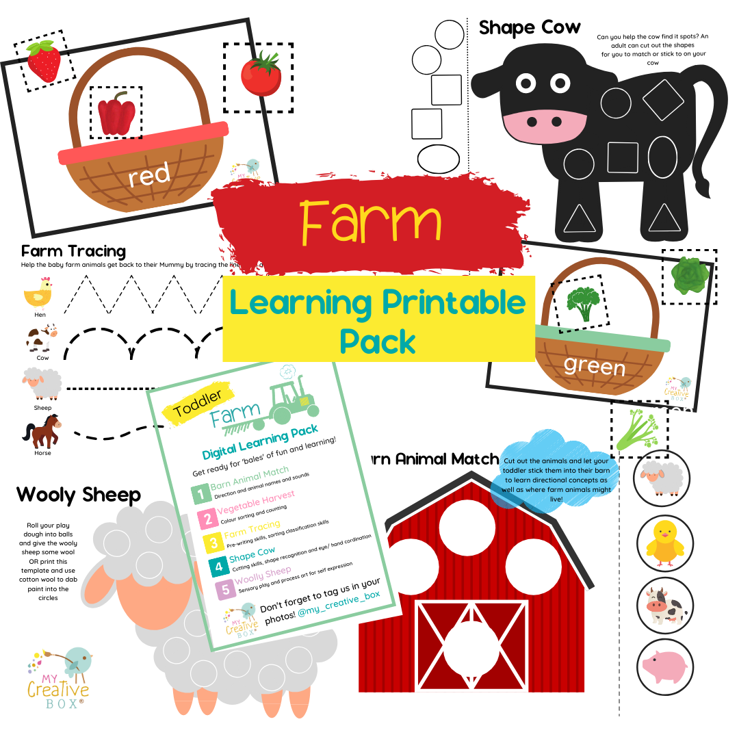 Farm Digital Learning Pack - My Creative Box