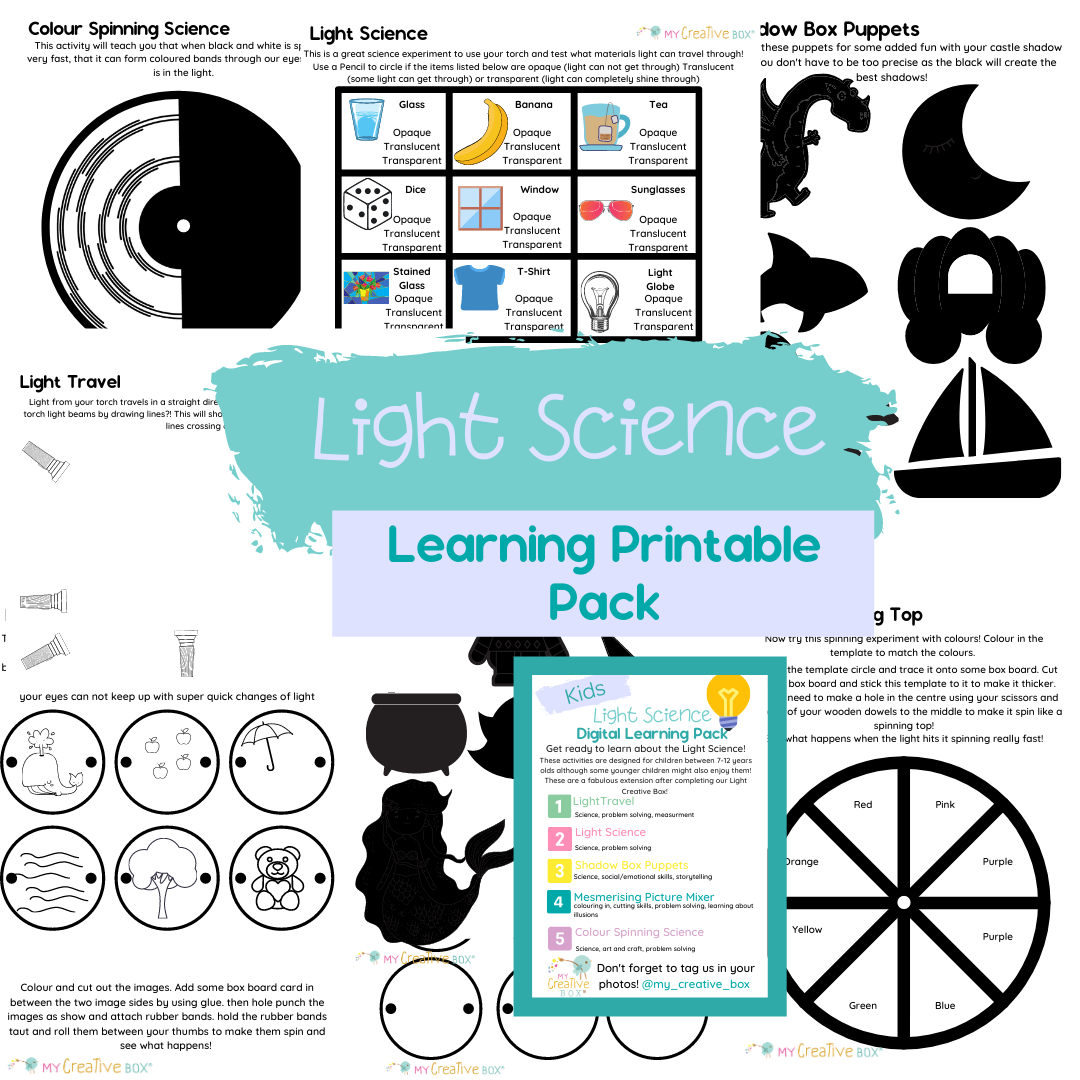 Kids Light Science Digital Learning Pack