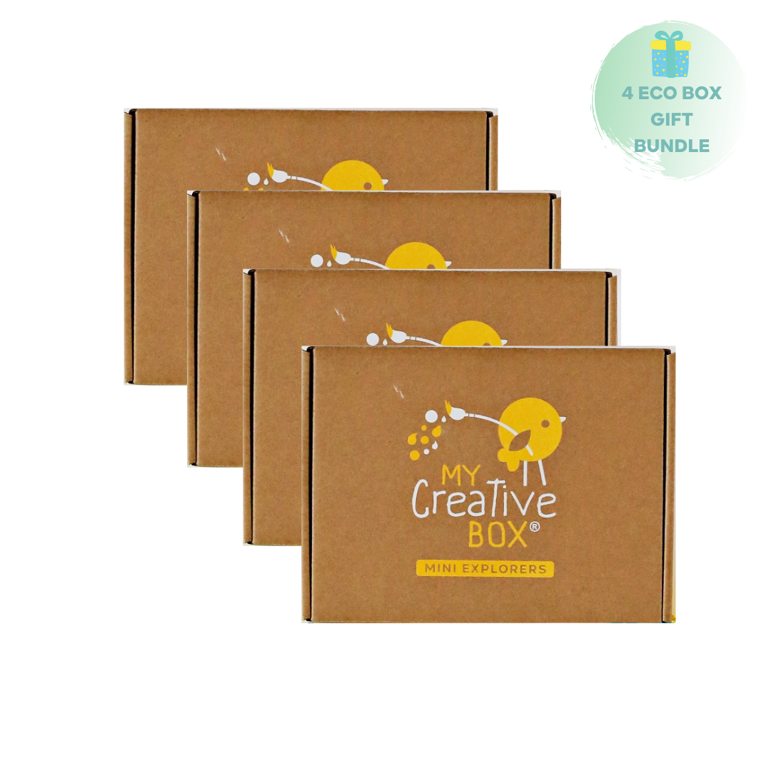 2 to 4 Years | Mini Creative Kit Gift Bundle | 4 Box Set