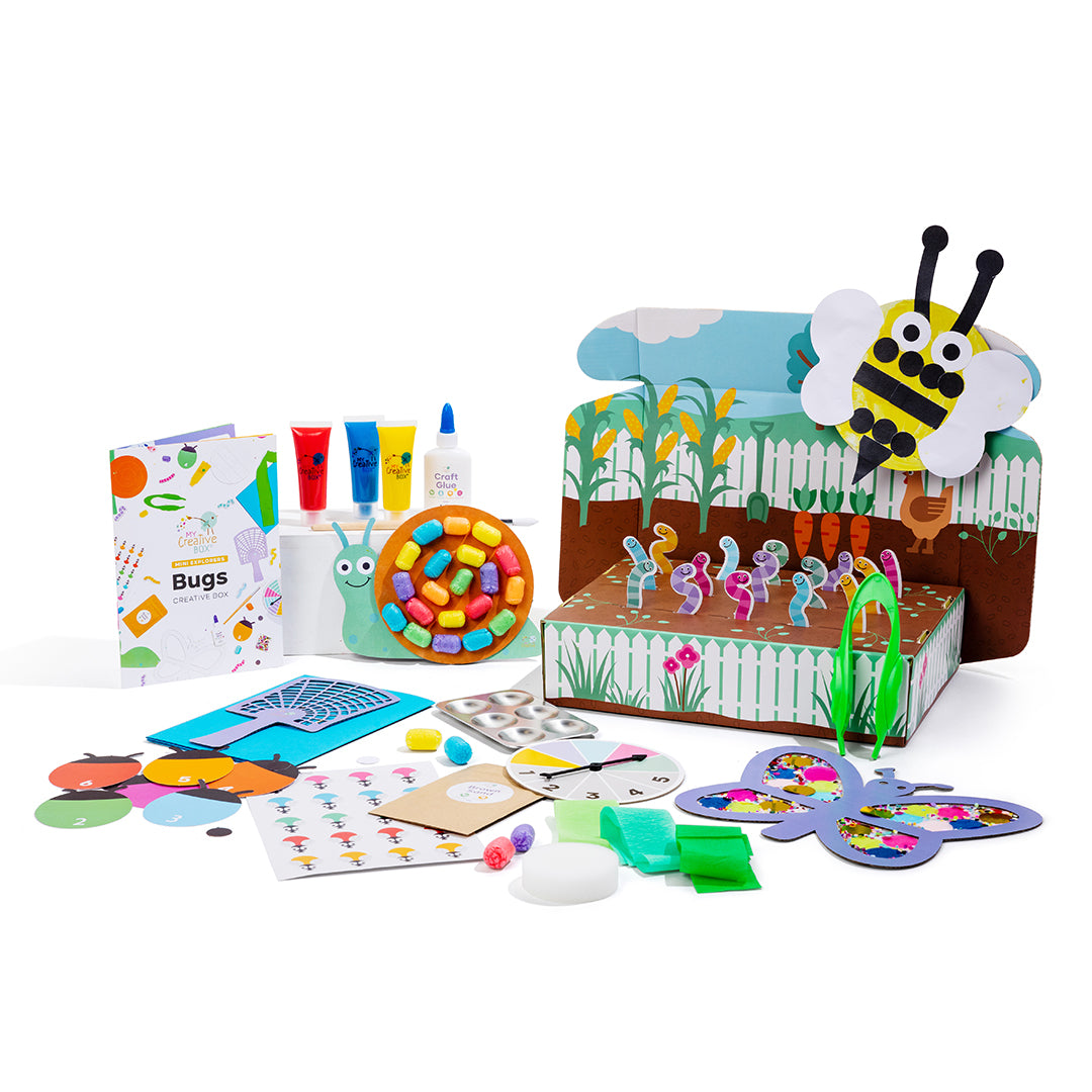 My Creative Box Mini Explorers Dino Play Activity Box. Arts, Craft, Science, STEM, Learning and 2-4 years Toddler Educational Fun. Subscription and Gift Activity Box available